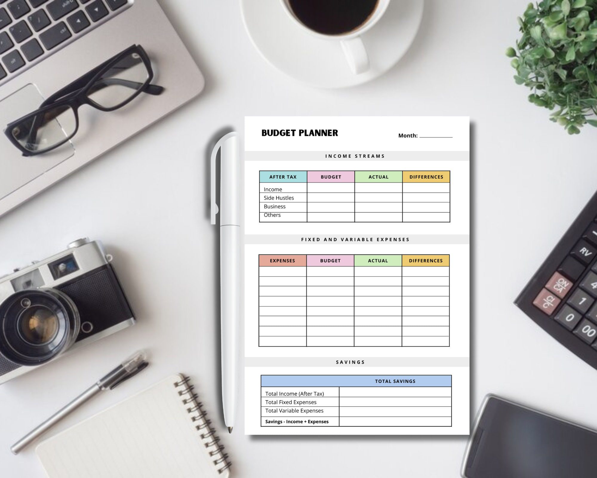 Le Guide Ultime pour Maîtriser Votre Argent avec un Budget Planner