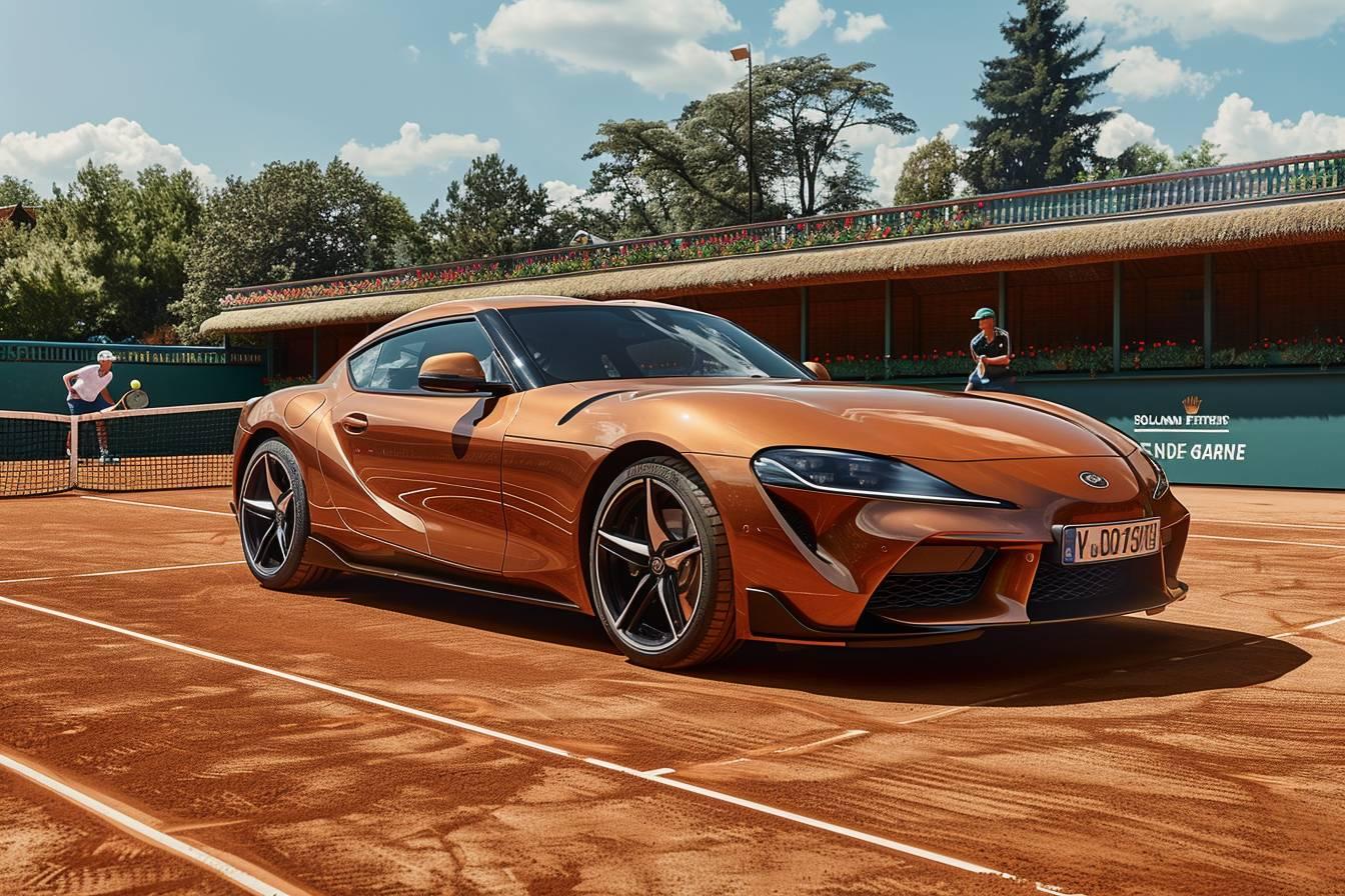 Voiture de Roland-Garros: Symbole d&rsquo;Élégance et de Performance sur Terre Battue