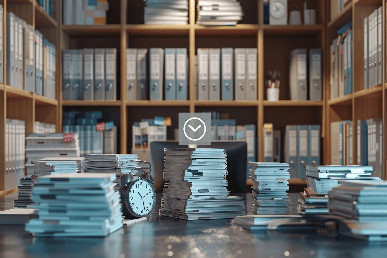 Durée de Conservation des Documents PDF : Guide Complet pour les Entrepreneurs