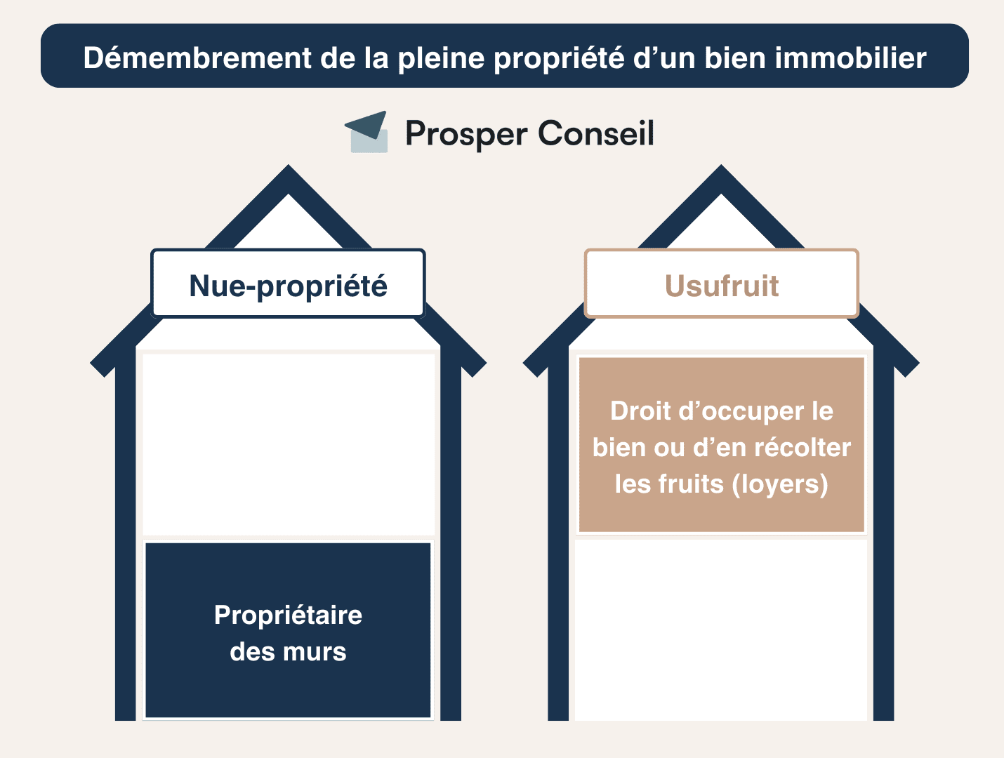 schéma démembrement propriété SCI