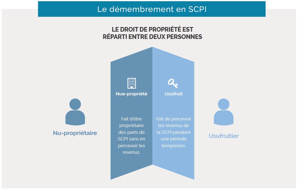 SCPI démembrement schéma