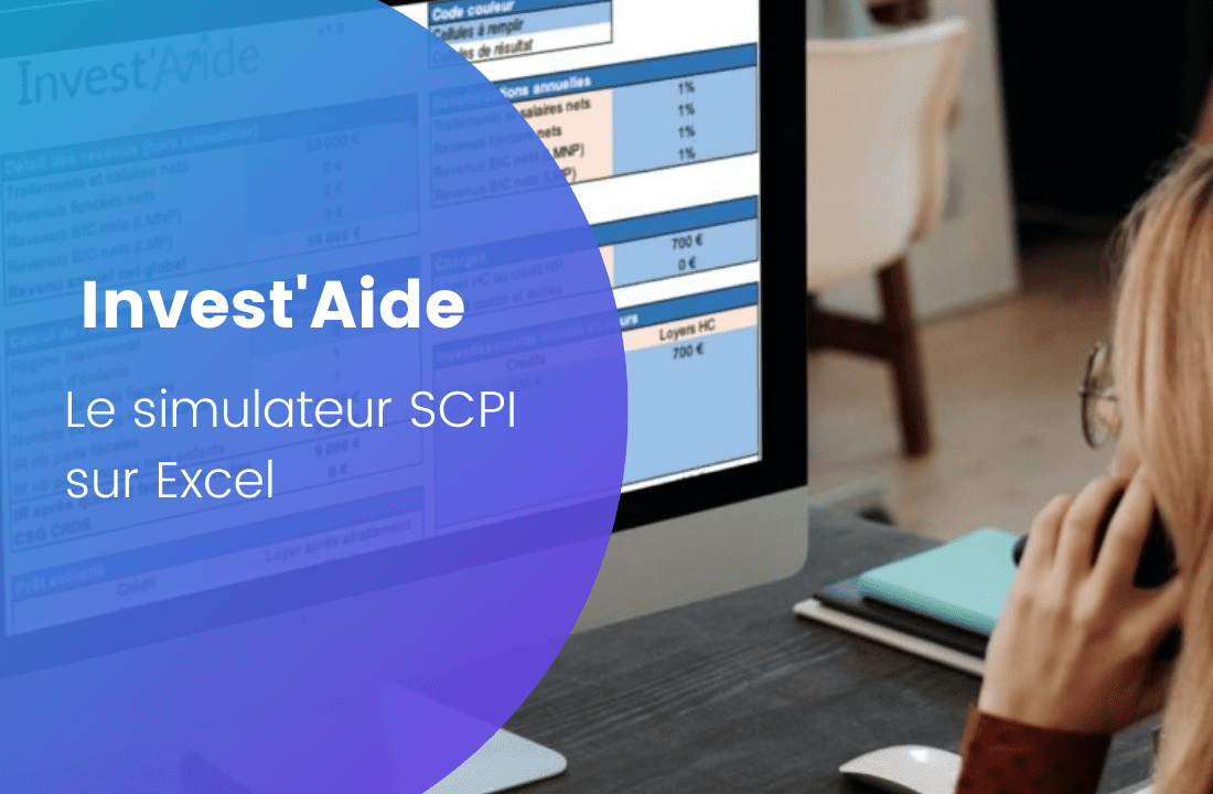 Simulation SCPI sur Excel loyers estimés